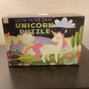 New Glow in the Dark Unicorn Puzzle